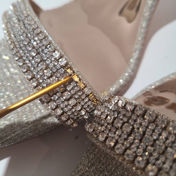 Badgley Mischka Collection Urina Heeled Sandal in‎ 11 - Picture 2 of 7